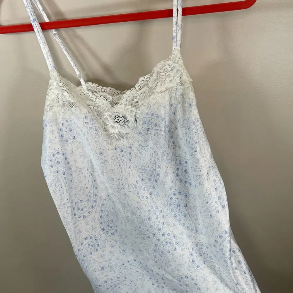 Ralph Lauren Camisole Top in Blue Paisley - Image 8