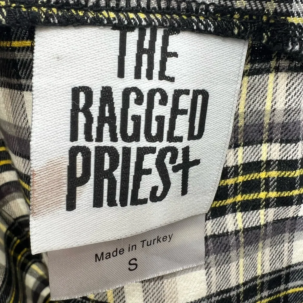 The Ragged Priest urban Outfitters overall dress jumper adjustable mini S - Image 7