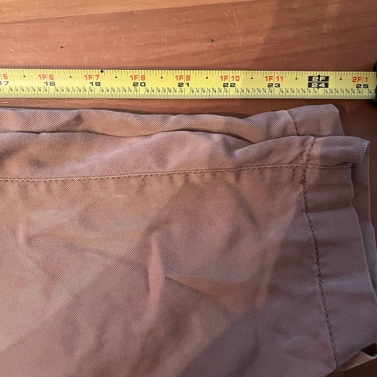 LOFT Emory Taper Pants Drawstring Pull On Lyocell Women Tan Toasted Coconut XS - Image 9