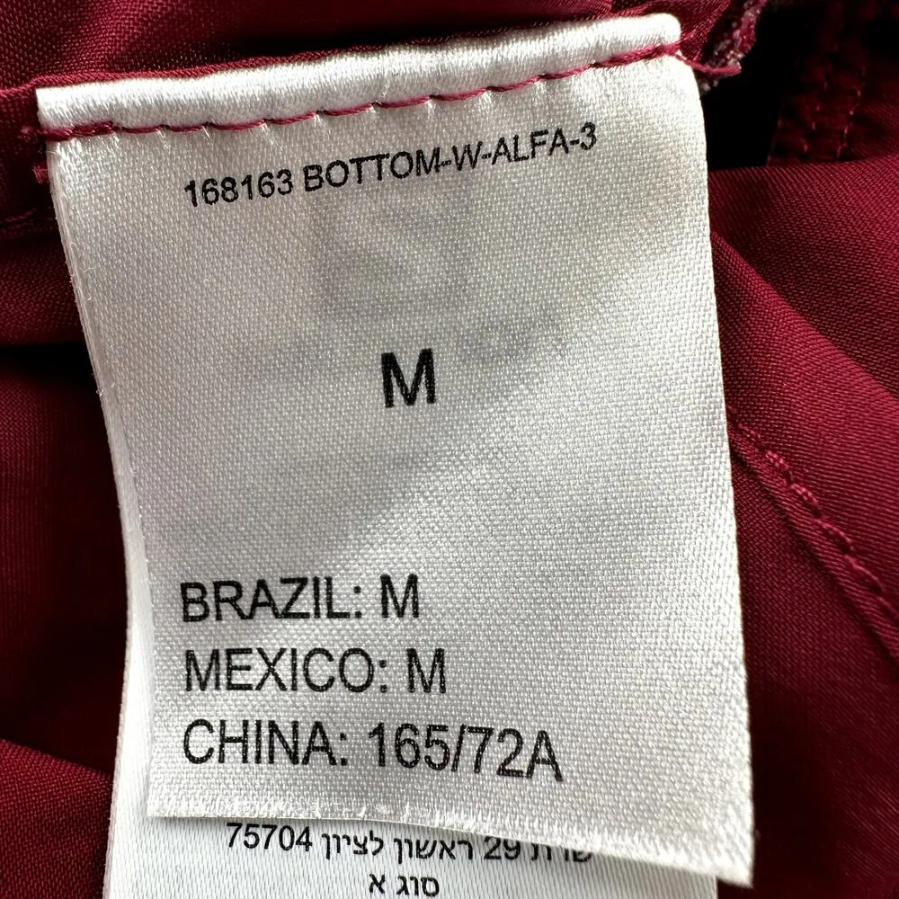 Salomon Alfa Trail Running Short Pull On Stretch Colorblock Pink Navy Medium - Image 3