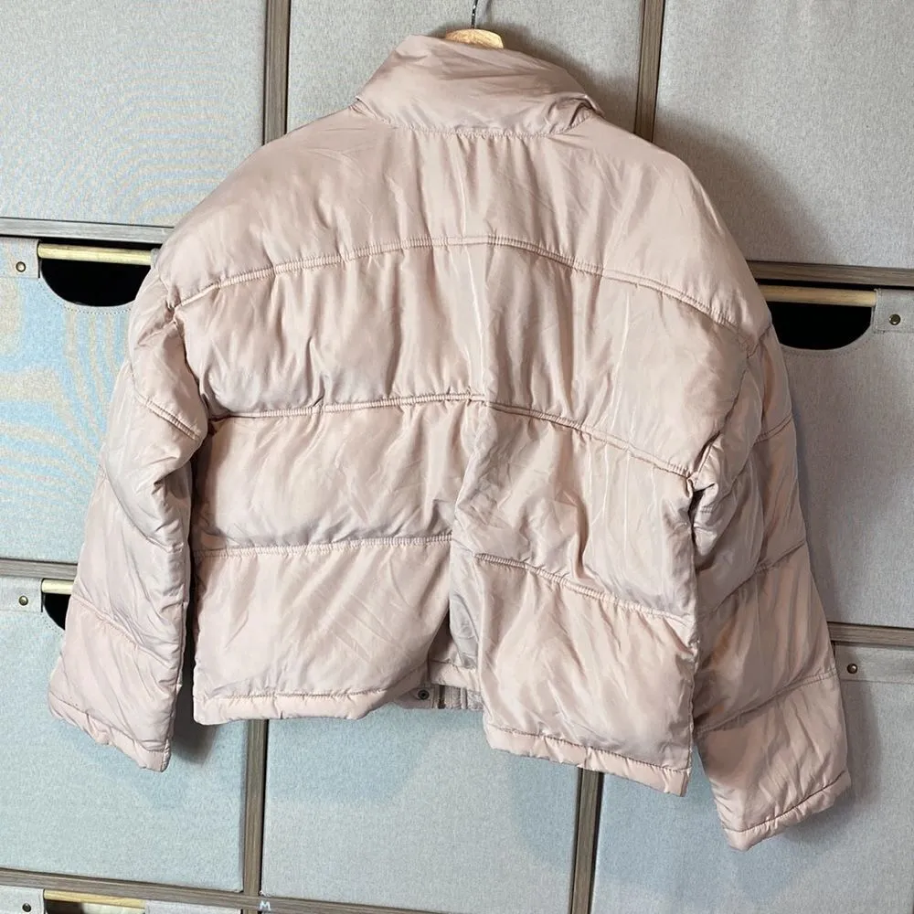 Thread & Supply light pink packable down puff jacket Pink - Image 4