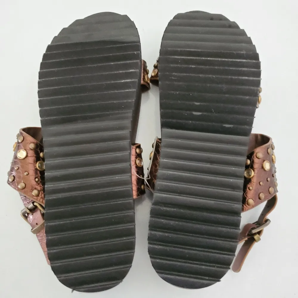 Brown Studded Platform Sandal 7 - Image 6