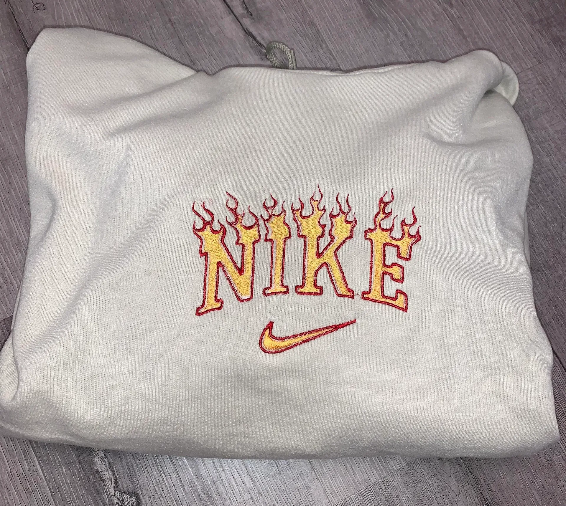 Nike Fire Hoodie - Image 3