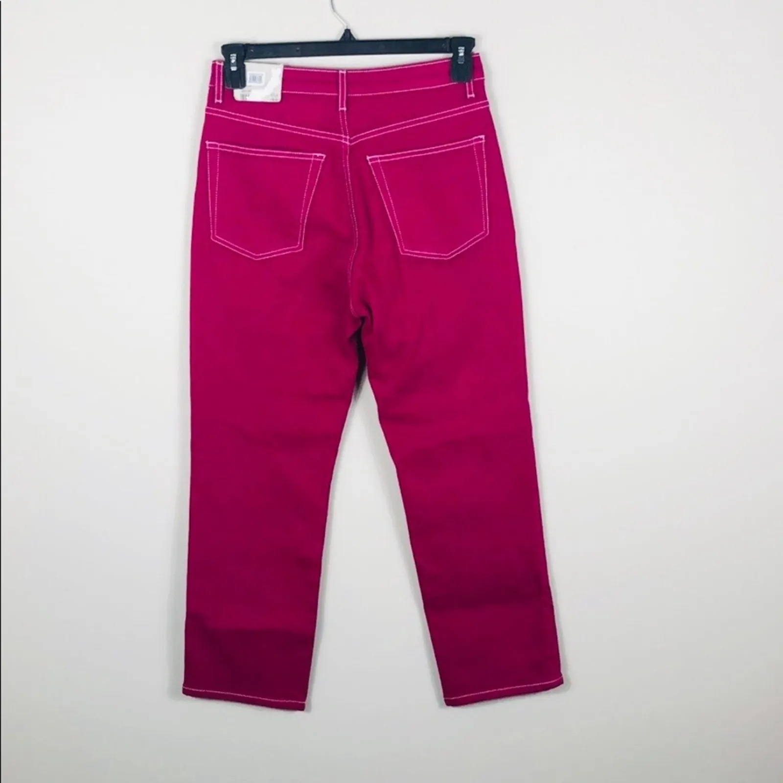 TopShop Moto Jeans Cassis Straight Leg - Image 7