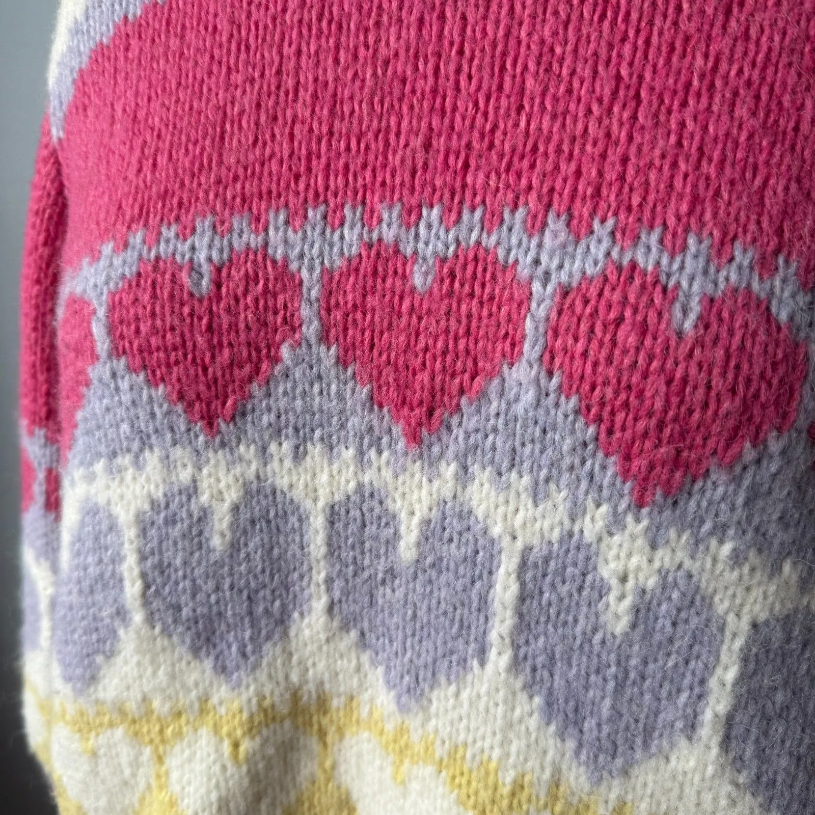 LoveShackFancy Shirelle Wool Sweater Size Medium - Image 8