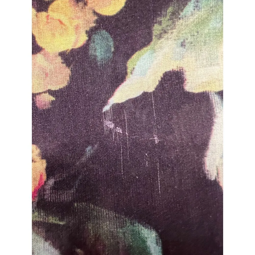 RP 4 LF Floral Cutout Halter Mini Vacation Summer Spring Dress XS Green - Image 8