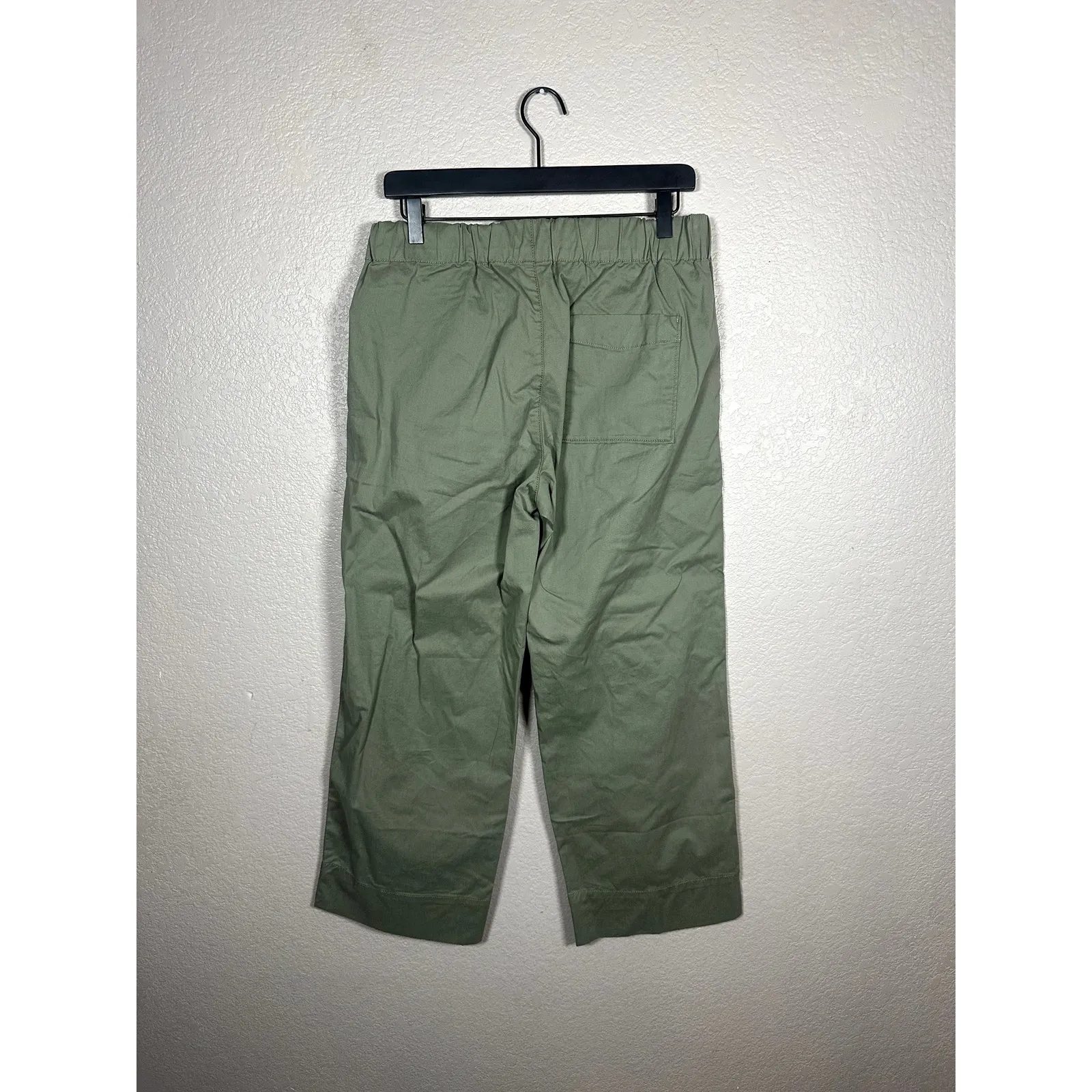 Quince Sage Green Wide Leg Pull On Pant Size 6 - Image 6