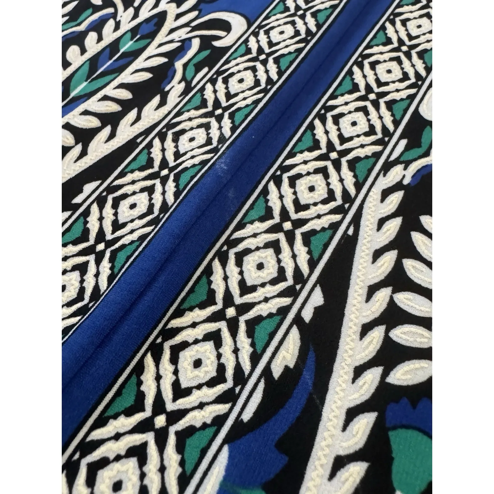 Sandra Darren Women Size 20W Colorful Stretch Modern Eccentric Art To Wear City - Image 7