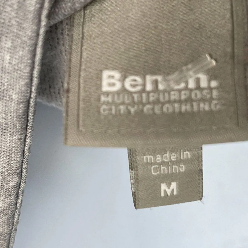 Bench Tonal Sporty Double Zip Up High Neck Fleece Lined Athletic Jacket - Image 12