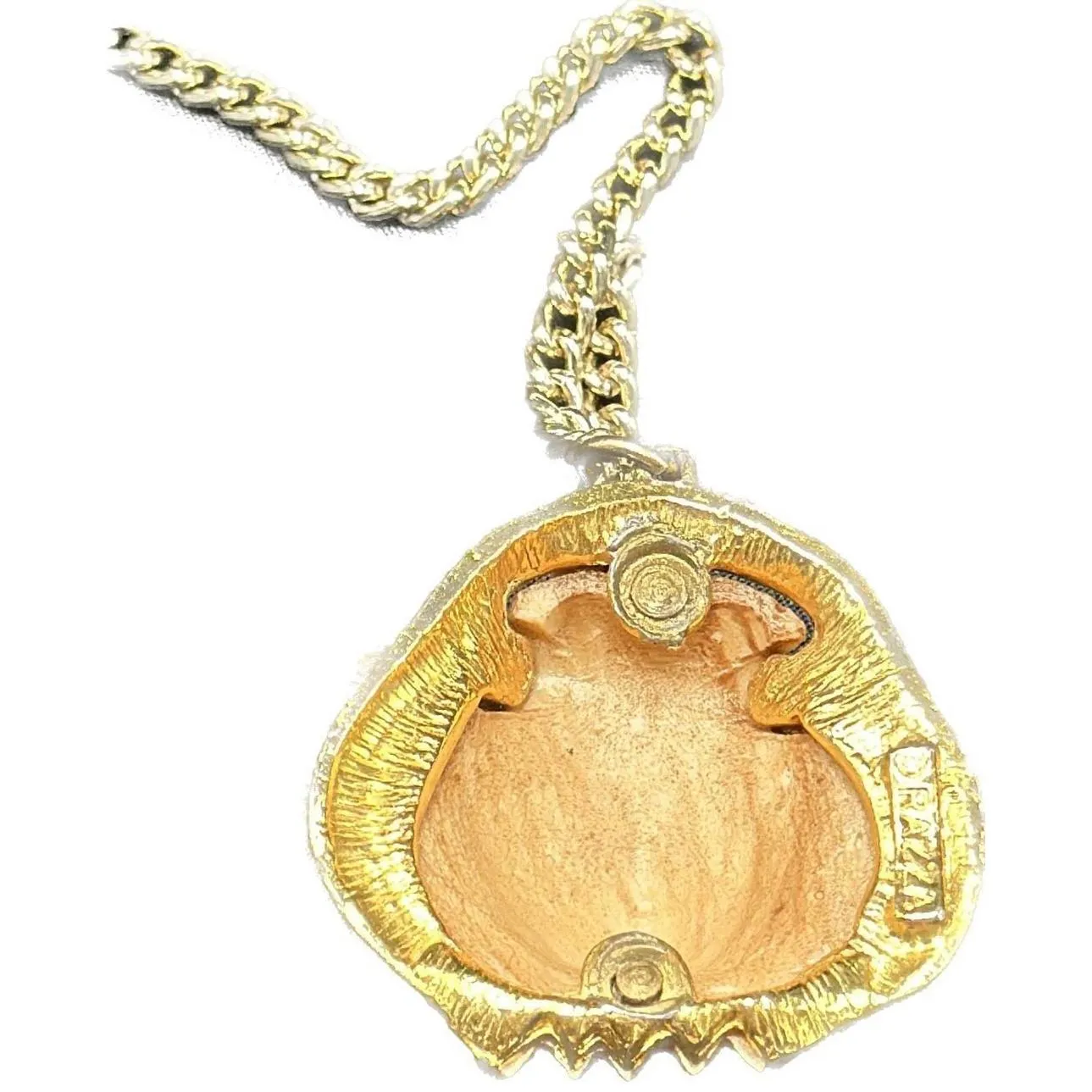 La Razza Bull Taurus The Bull Pendant Necklace 44" Gold - Image 5