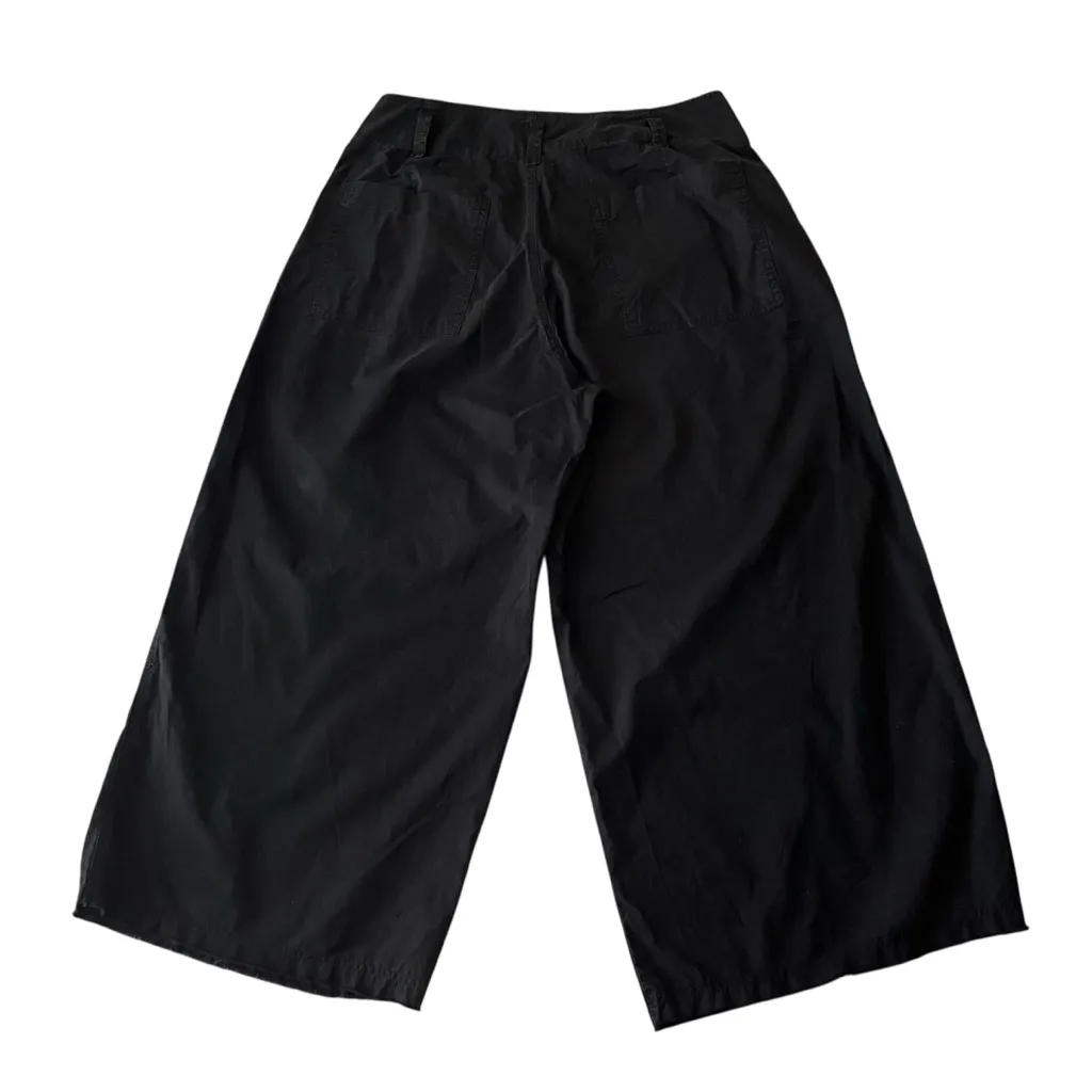 Velvet by Graham & Spencer‎ Wide Leg Crop Fit Pants Black Size 8 - Image 3