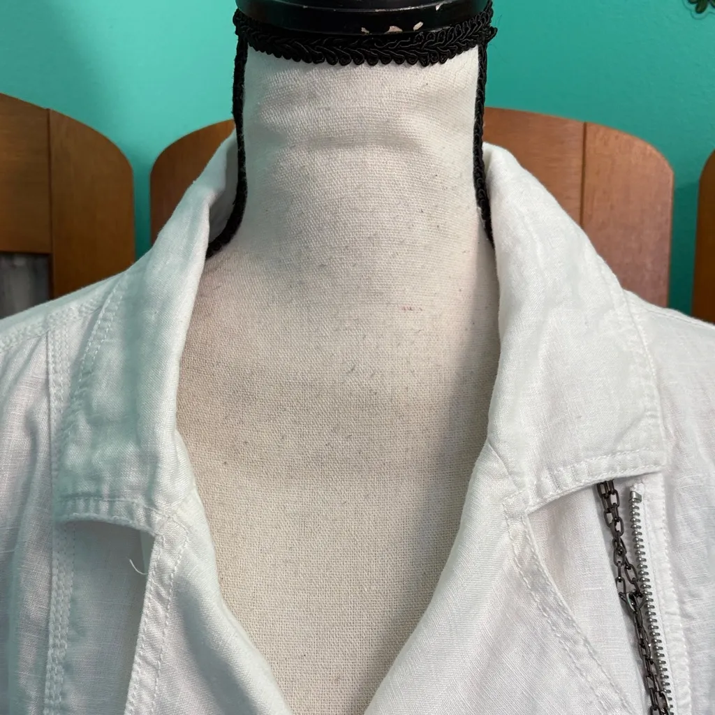 Calvin Klein Performance White Utility Jacket Size M - Image 2