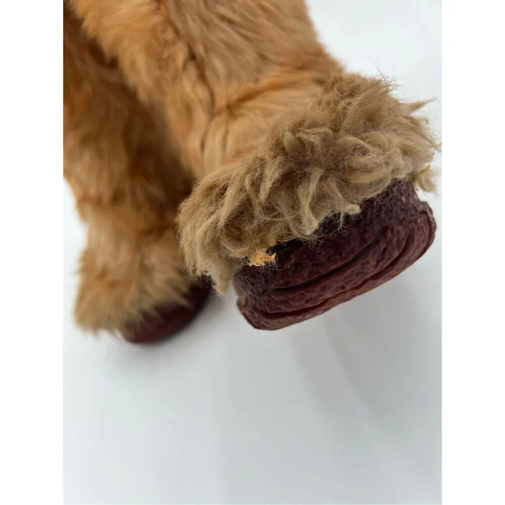 Vintage Furry Yeti Winter Boots Waterproof 70s RARE women 7 men 5 Winterproofs Tan - Image 8