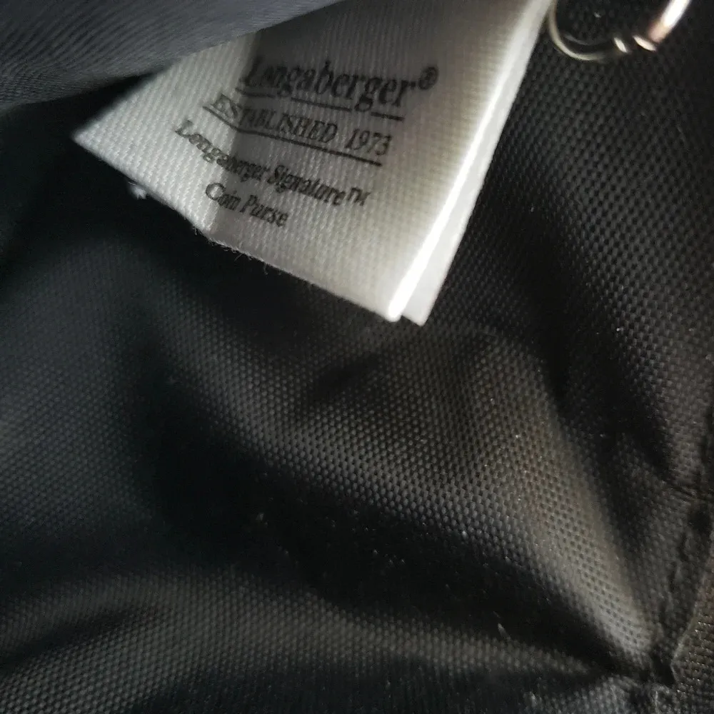 Longaberger Signature Coin Purse - Image 5