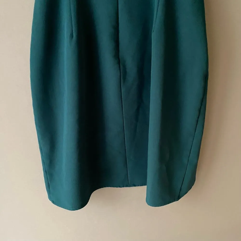 WAYF sz S green short cut out green mini party dress‎ - Image 2