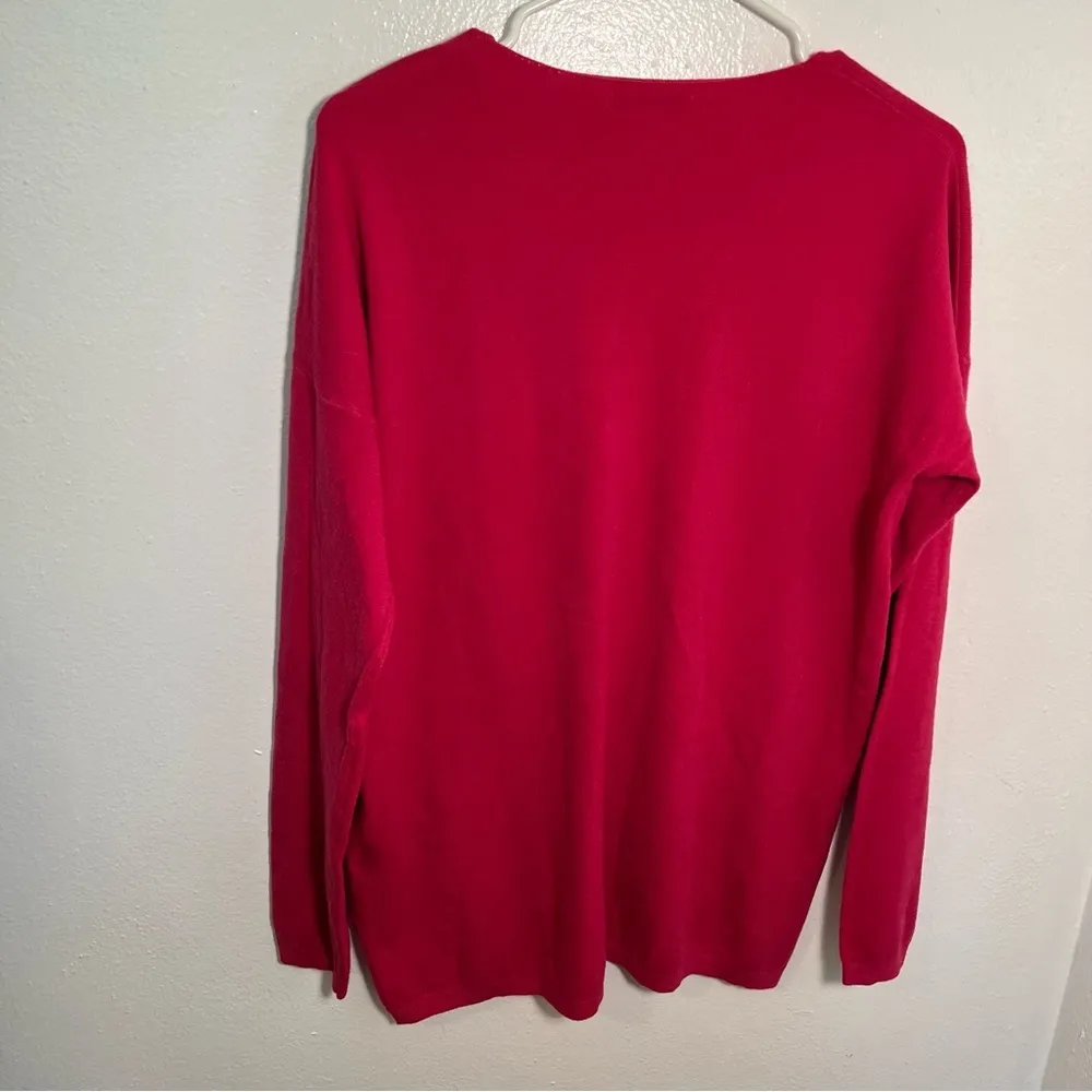 Staccato Kehlani V-Neck Sweater Bright Pink - Image 8