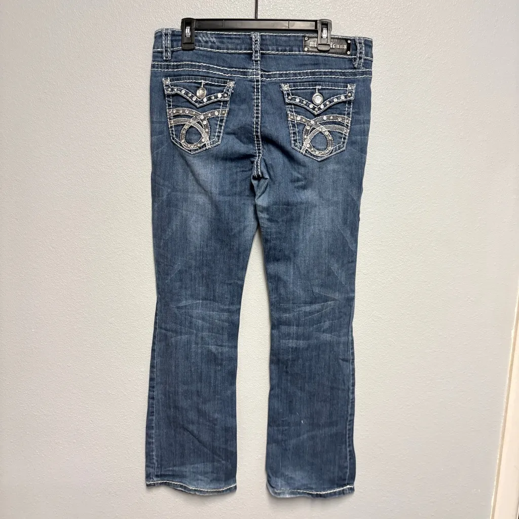 Miss Chic Blue Denim Jeans size 13 - Image 3