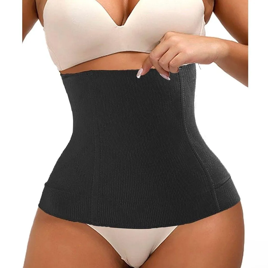 Postpartum belly band Black Size XS - Image 2