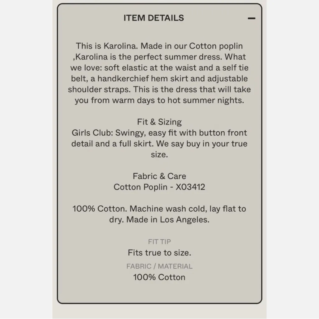 Xirena Karolina dress White cotton poplin with pockets resort vacation Size M Size M - Image 7