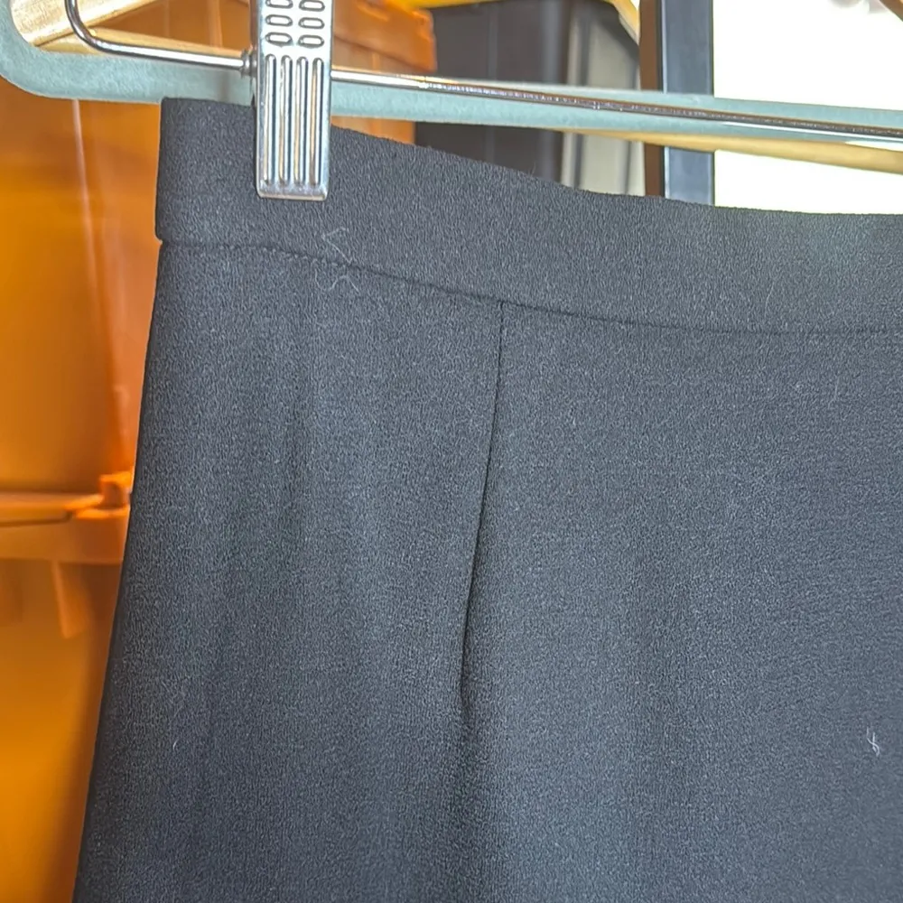 Vintage 70’s 80’s Union Made Elegant Black Women's Skirt Size 2 (6) - Image 2