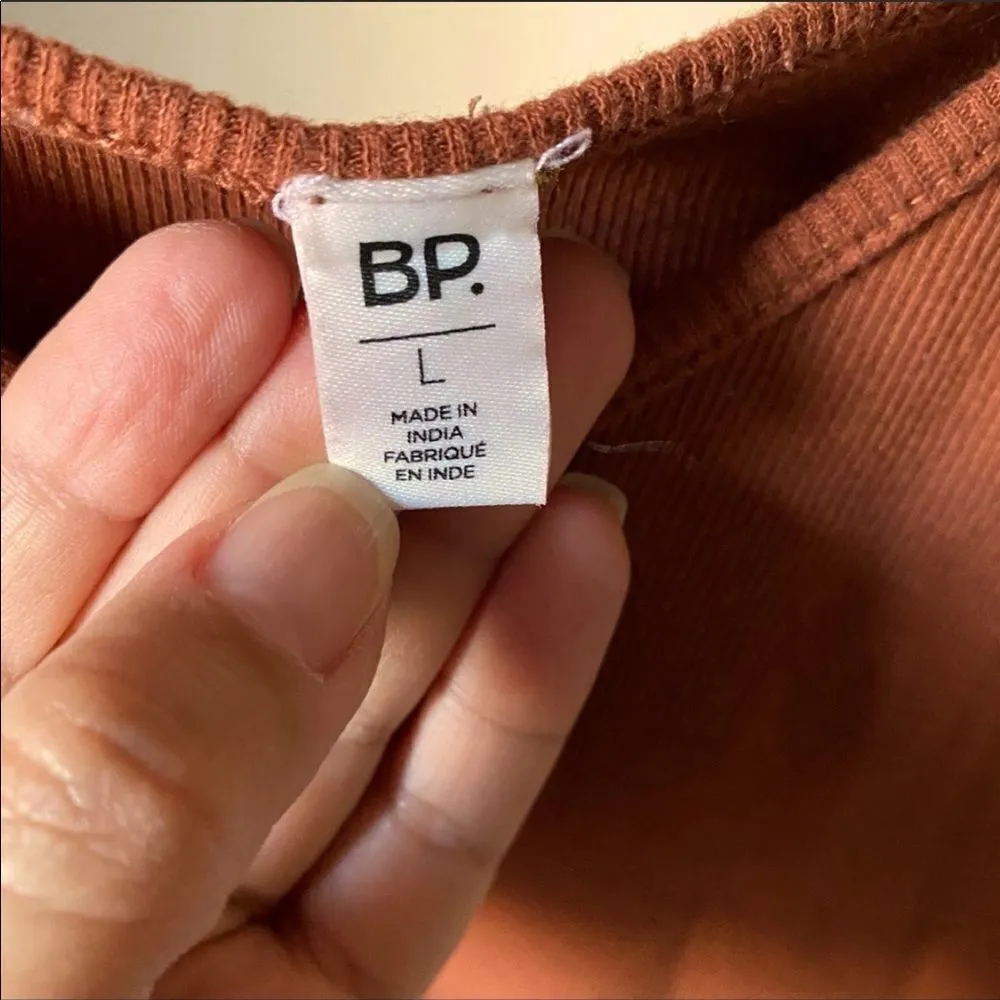 ✨ BP Rust Sequoia V Neck Ribbed Thong Bodysuit ✨ - Image 8