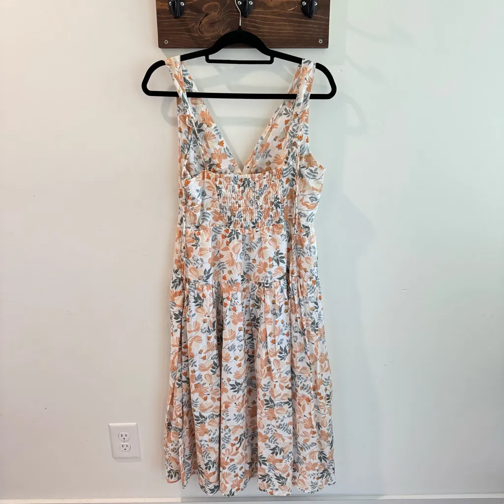 Joie Tiered Sleeveless Floral Midi Dress Size 8 NWT - Image 5