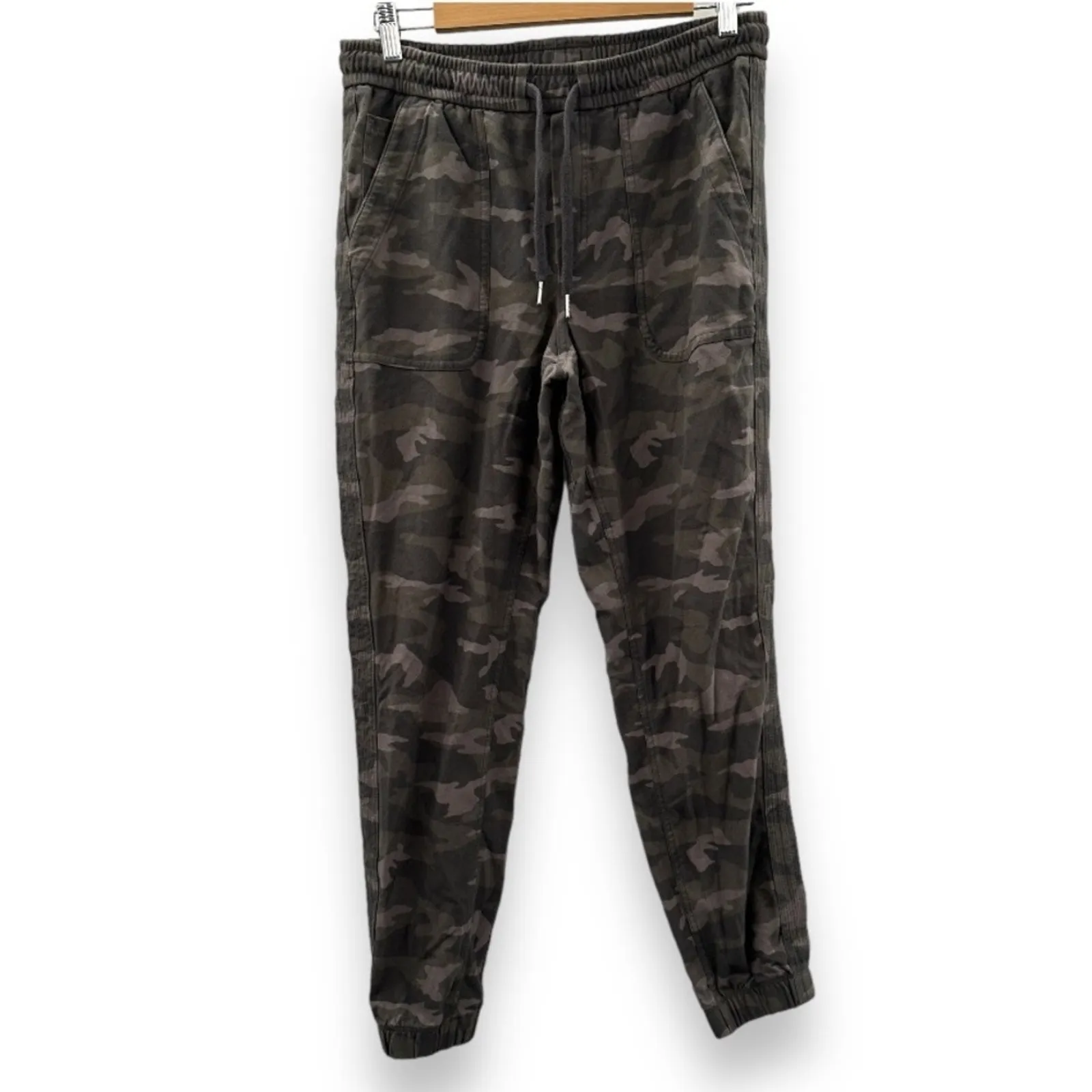 Athleta‎ Camo Farallon Jogger High Rise Drawstring Ankle Pants Size 8 - Image 3