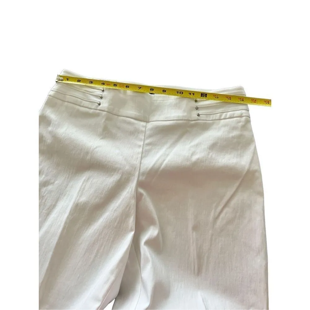 JM Collection  WHITE TUMMY CONTROL PANTS SIZE M-S - Image 12