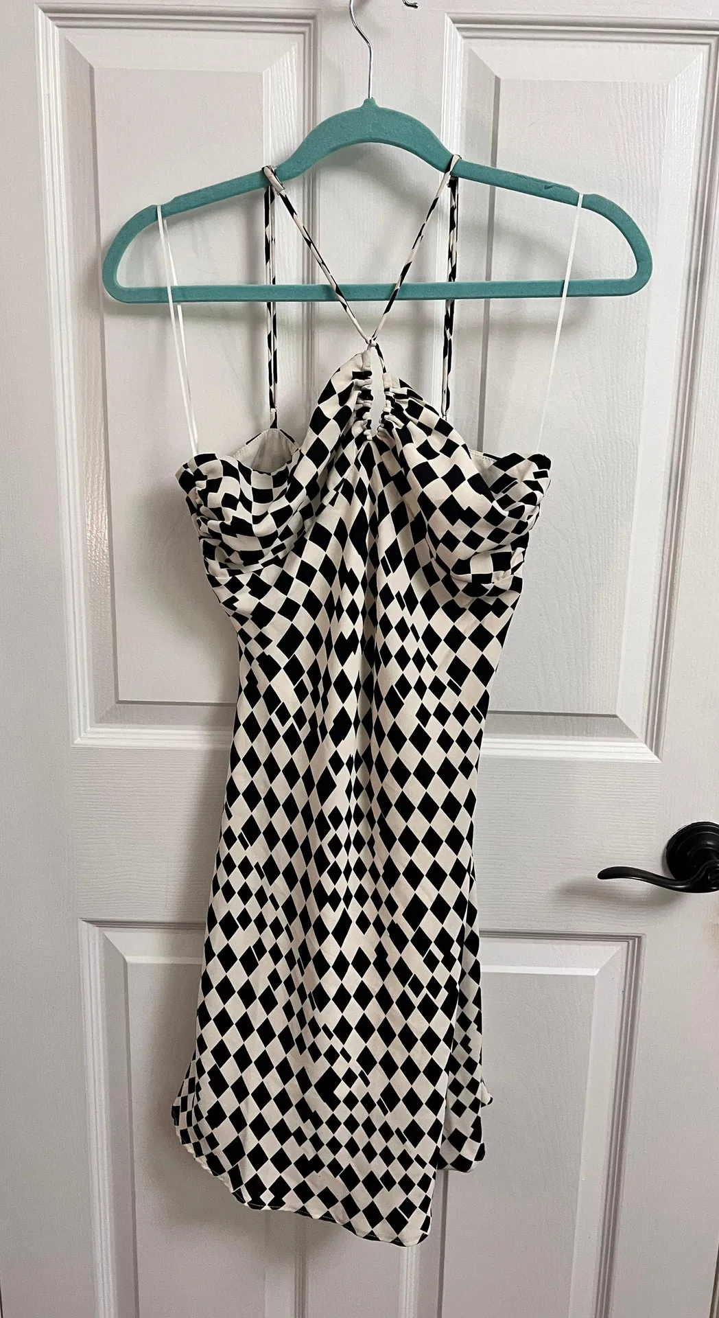 Cotton Candy LA Checkered Mini Dress - Image 2