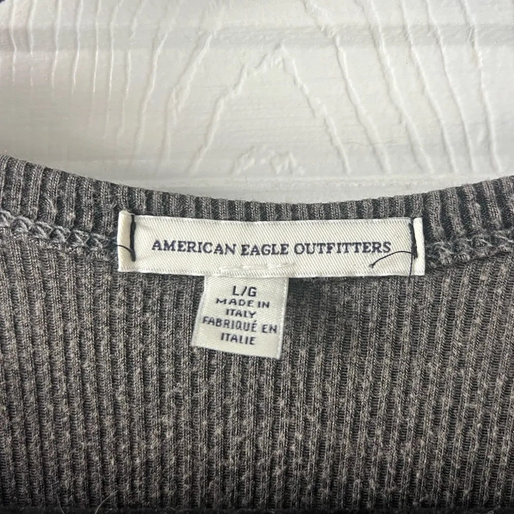 American eagle quarter length long sleeve top - Image 2