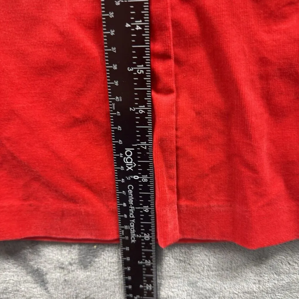 Tommy Hilfiger Jacket Womens Red Corduroy Long Sleeve Jacket And Skirt Set Read - Image 4