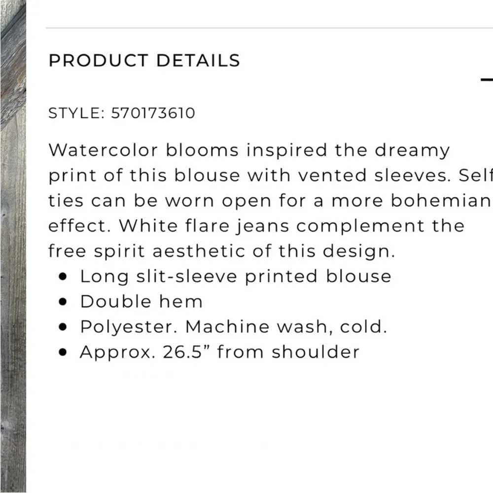 Nwt White House Black Market Slit Sleeve Blouse - Image 12