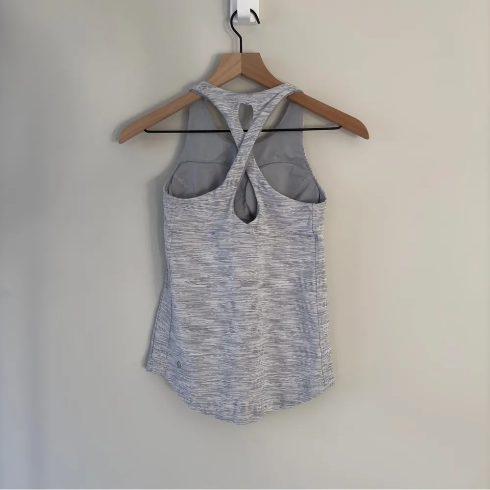 Lululemon Sweat Reps 2 In 1 Tank in Wee Are From Space Nimbus Battleship padding - Image 4