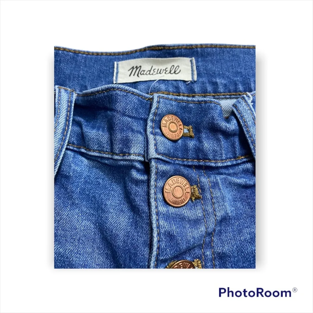 Madewell  button up high rise shorts 29 - Image 7