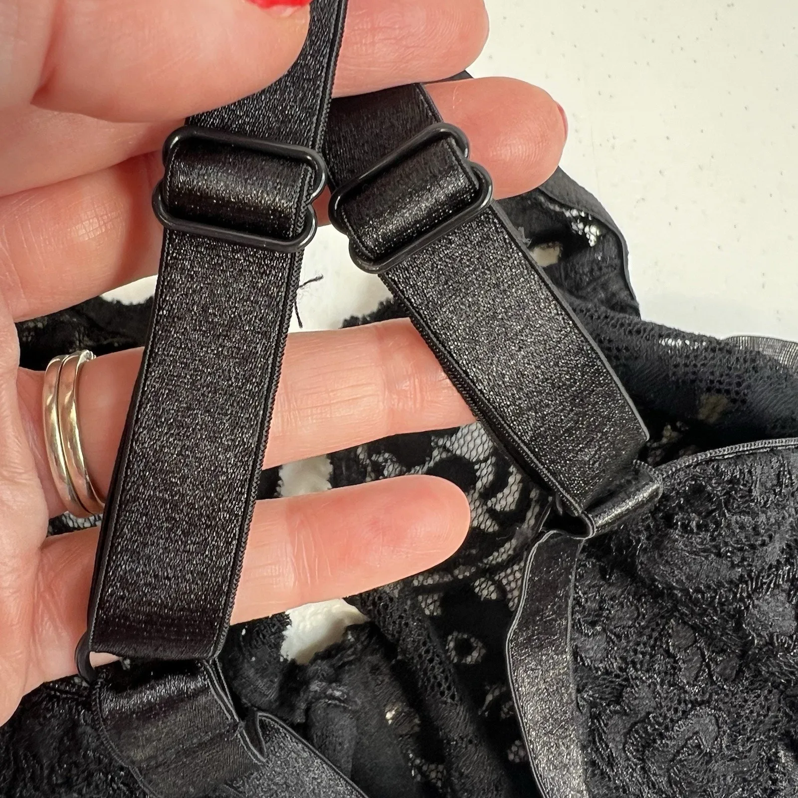 Smart And Sexy 42DD Bra Signature Lace Unlined Underwire In Black SA964 - Image 6