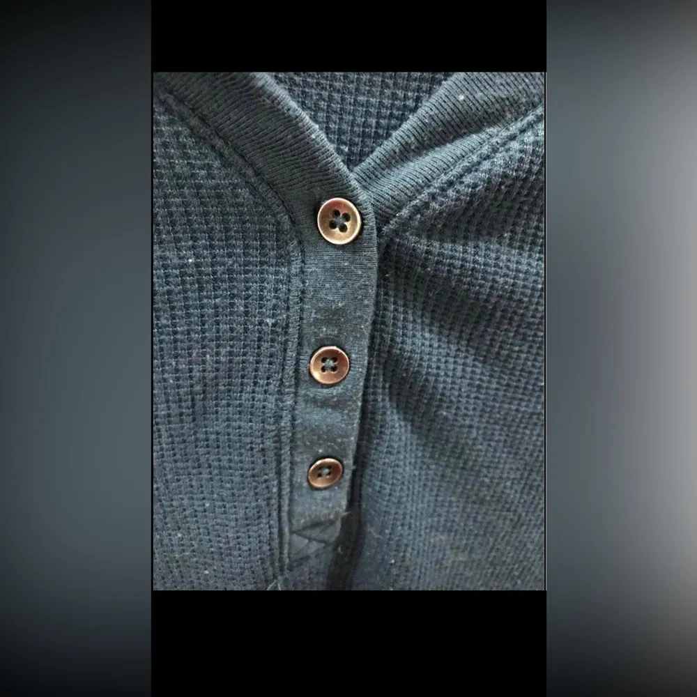 Teal Time & Tru Long Sleeve Shirt - Size: 2XL - Image 4