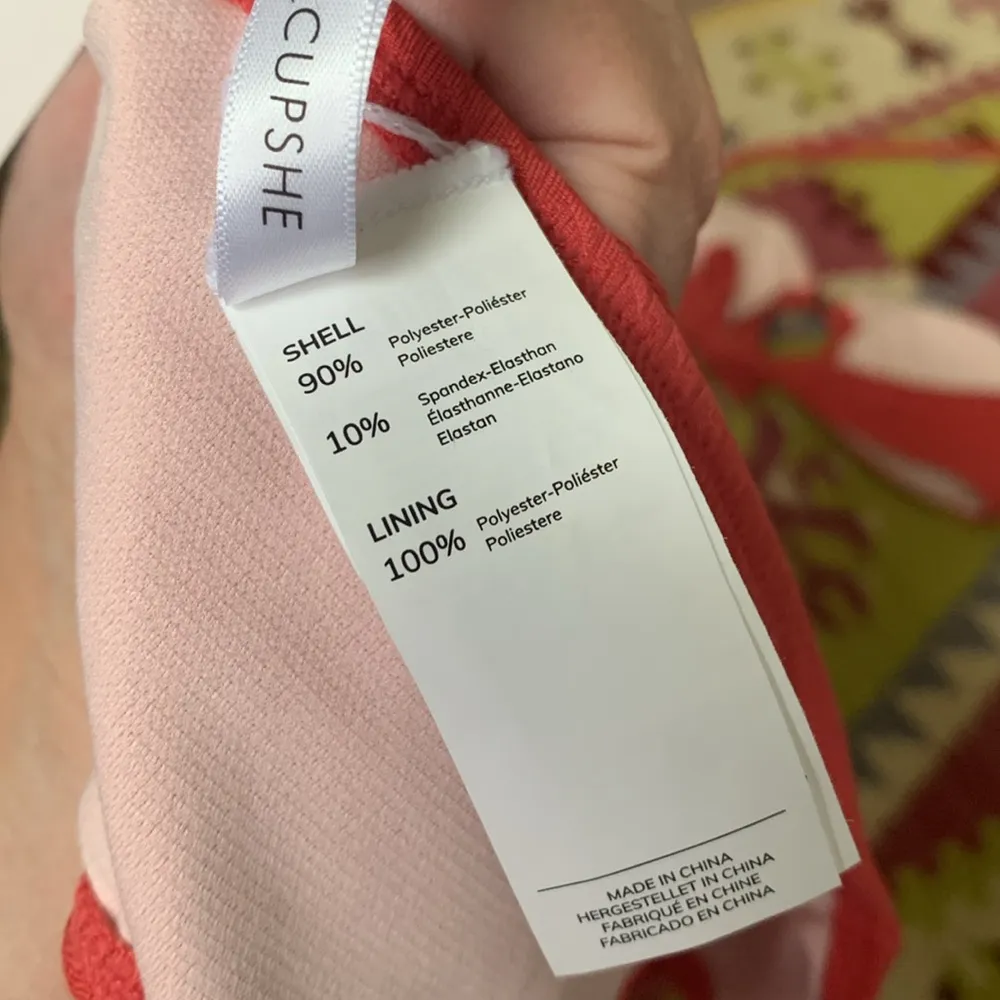 New!  Baltic Sea Sailing Pleated Ring Bandeau & Cheeky High Leg Bikini (M) - Image 14