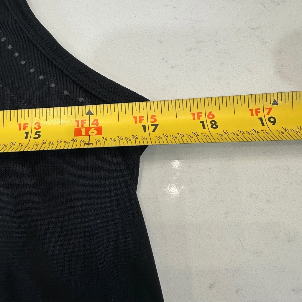 Gymshark Breeze Vented Mesh Seamless Drawcord Crop Sleeveless Tank Shirt Small - Image 4