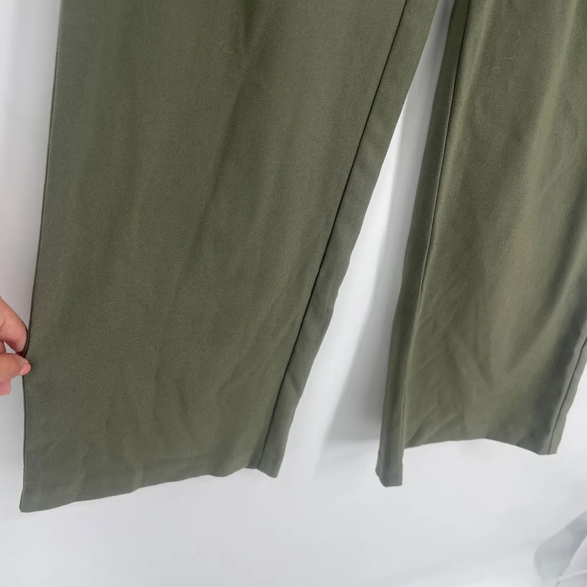 Hollister Ultra High Rise Wide Leg Cargo Womens Pants Sz XXS Long Y2K Utility - Image 3