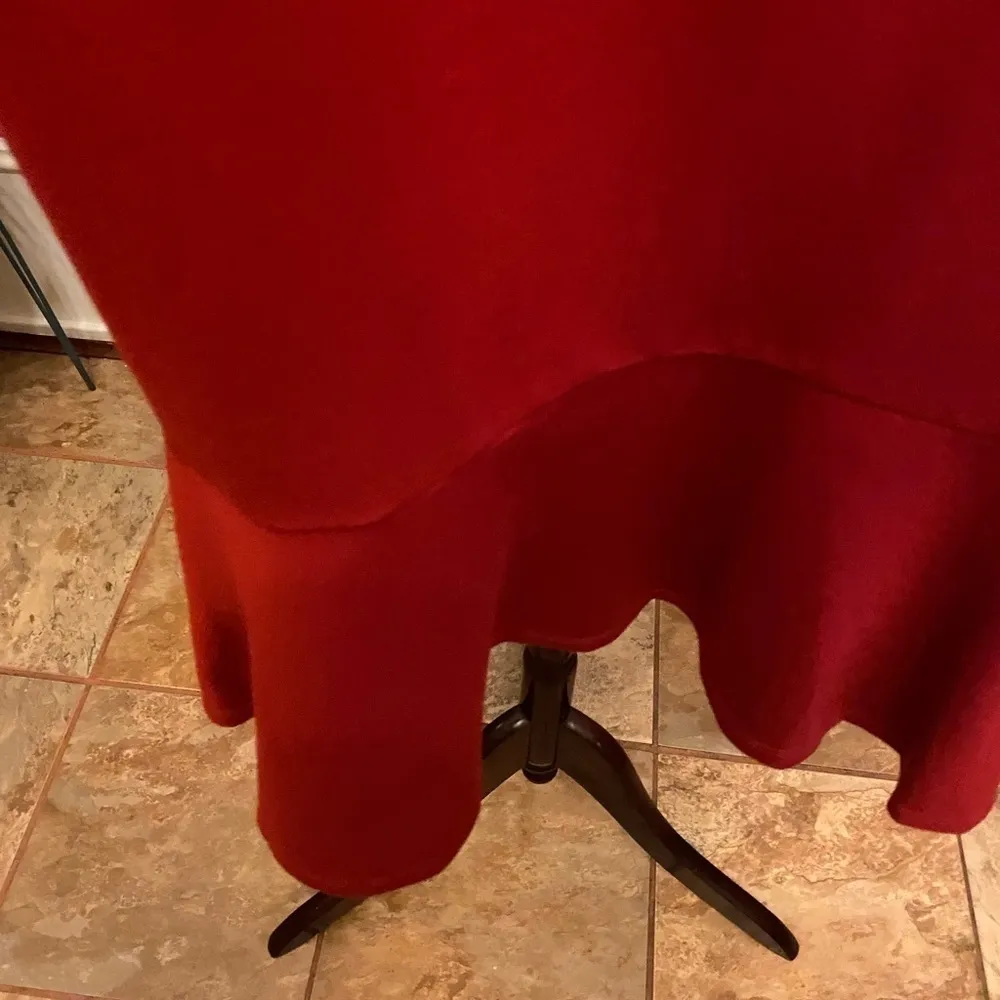 NWT J JILL BRICK RED DRESS SIZE S WITH GREAT STRETCH CAN FIT M - Image 2