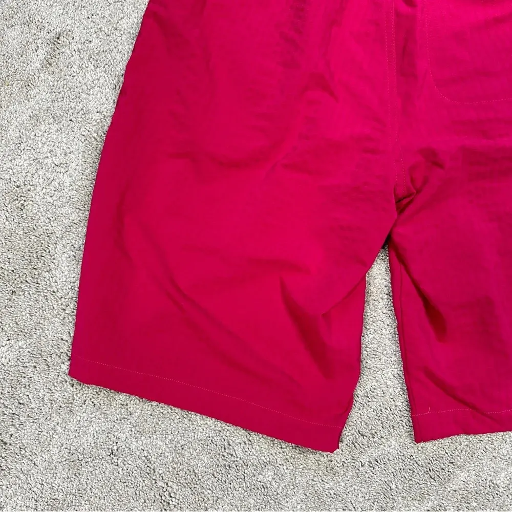 Title Nine Textured Pull On Shorts Bermuda Outdoor Travel Hiking Pink Size XS - Image 5
