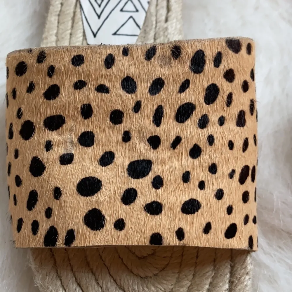 Dolce Vita Espadrille Leopard Sandals - Image 3