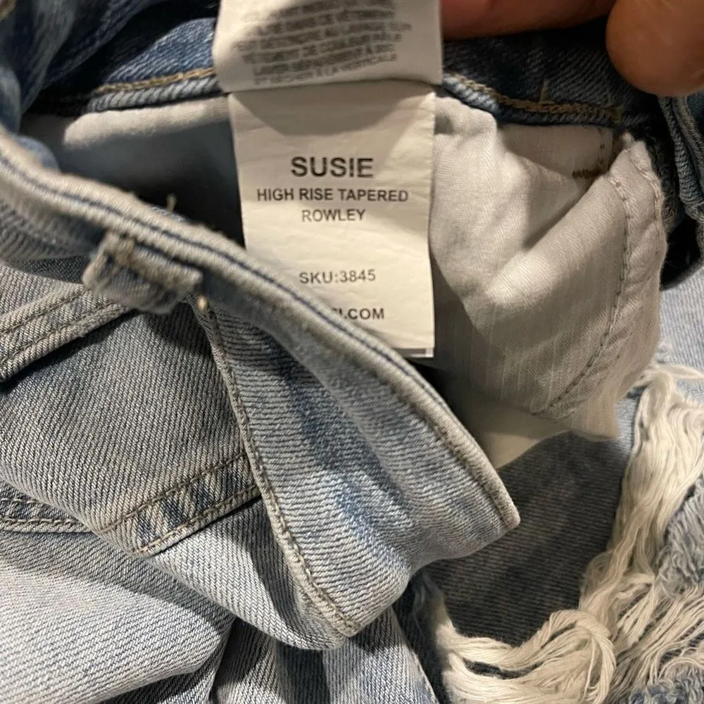 NWT DL1961 Susie High Rise Tapered Jeans - Image 7