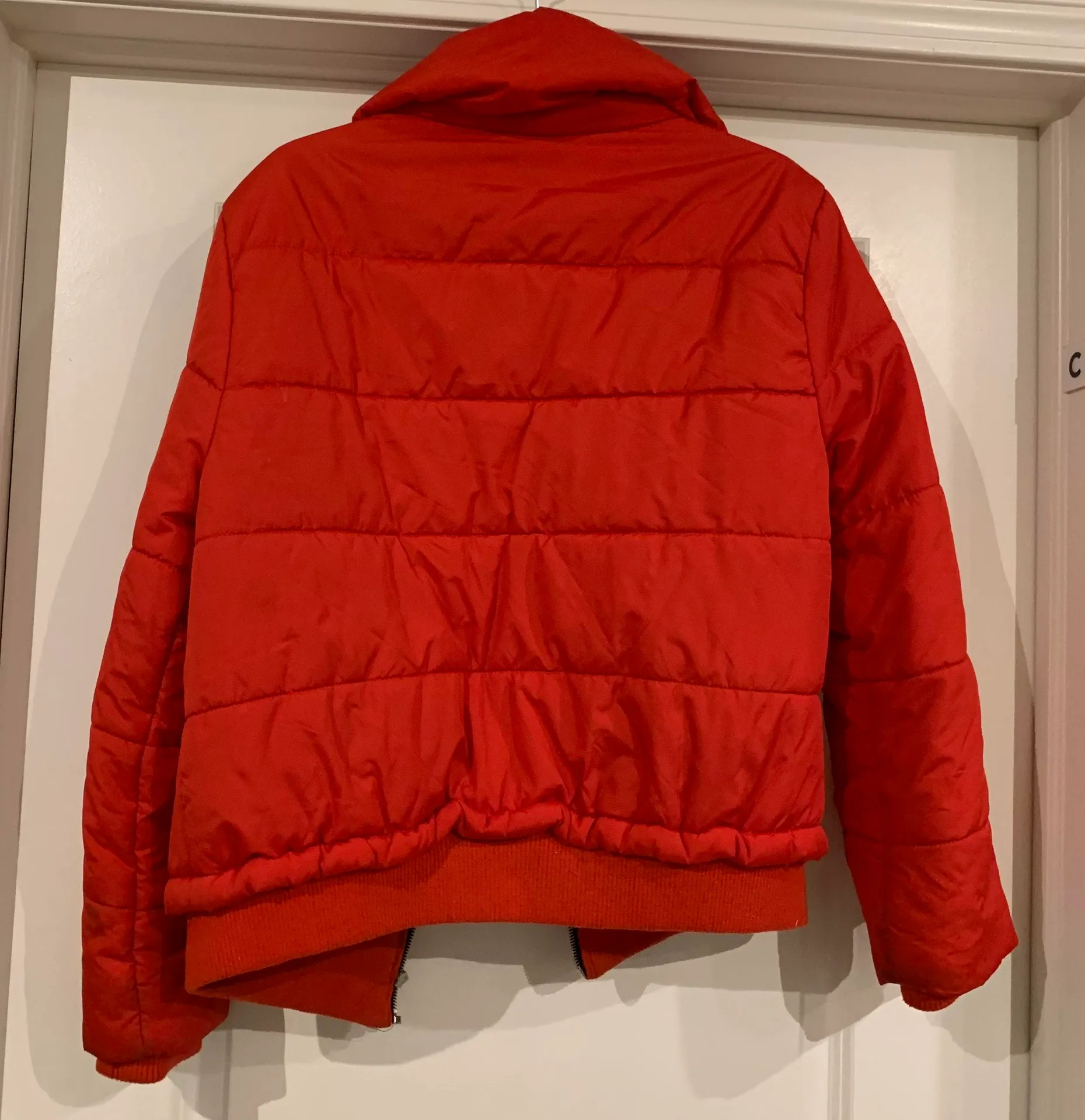 Forever 21 red puffer jacket - Image 2