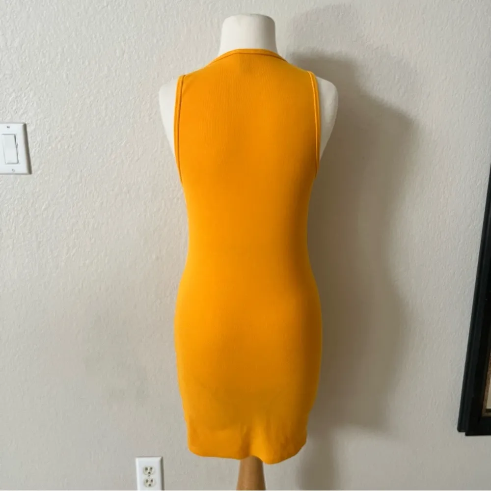 Forever 21 Mustard Yellow Midi Dress - Image 2