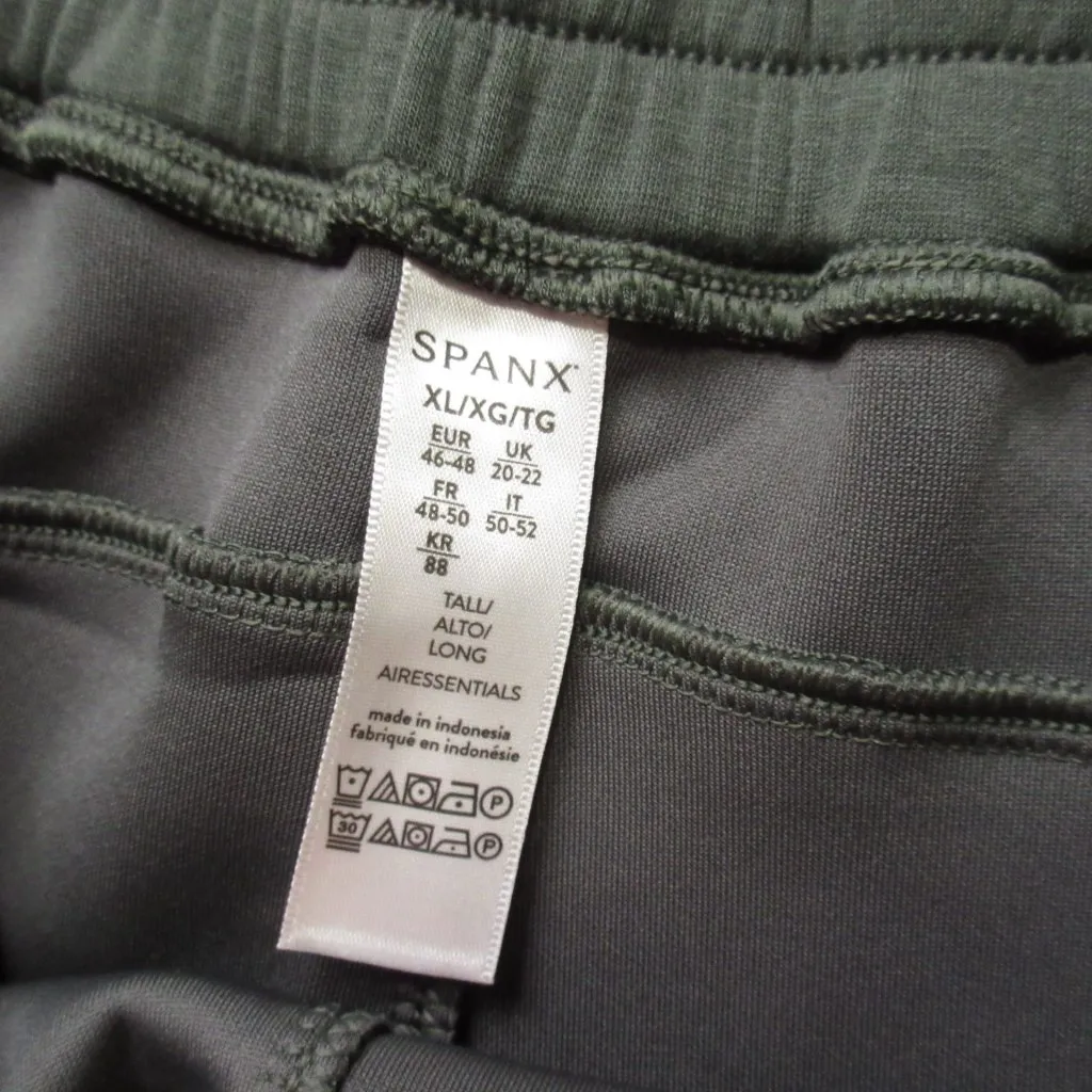 NWT SPANX 50239T AirEssentials Wide Leg in Dark Palm Airluxe Knit Pants XL Tall - Image 3