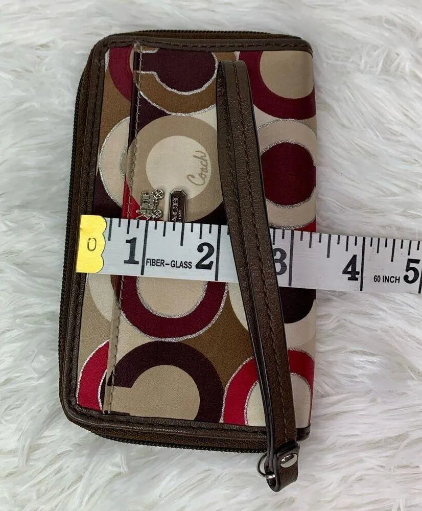 COACH Madison Graphic Op Art Med Wallet - Image 7