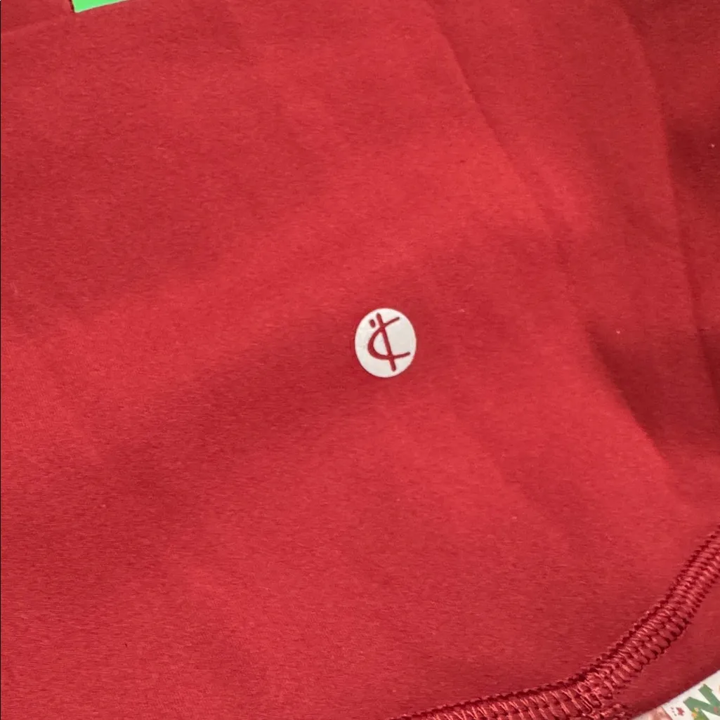 Colorfulkoala pants loungewear workout xl stretch flare Red Wide Leg pant NEW - Image 3