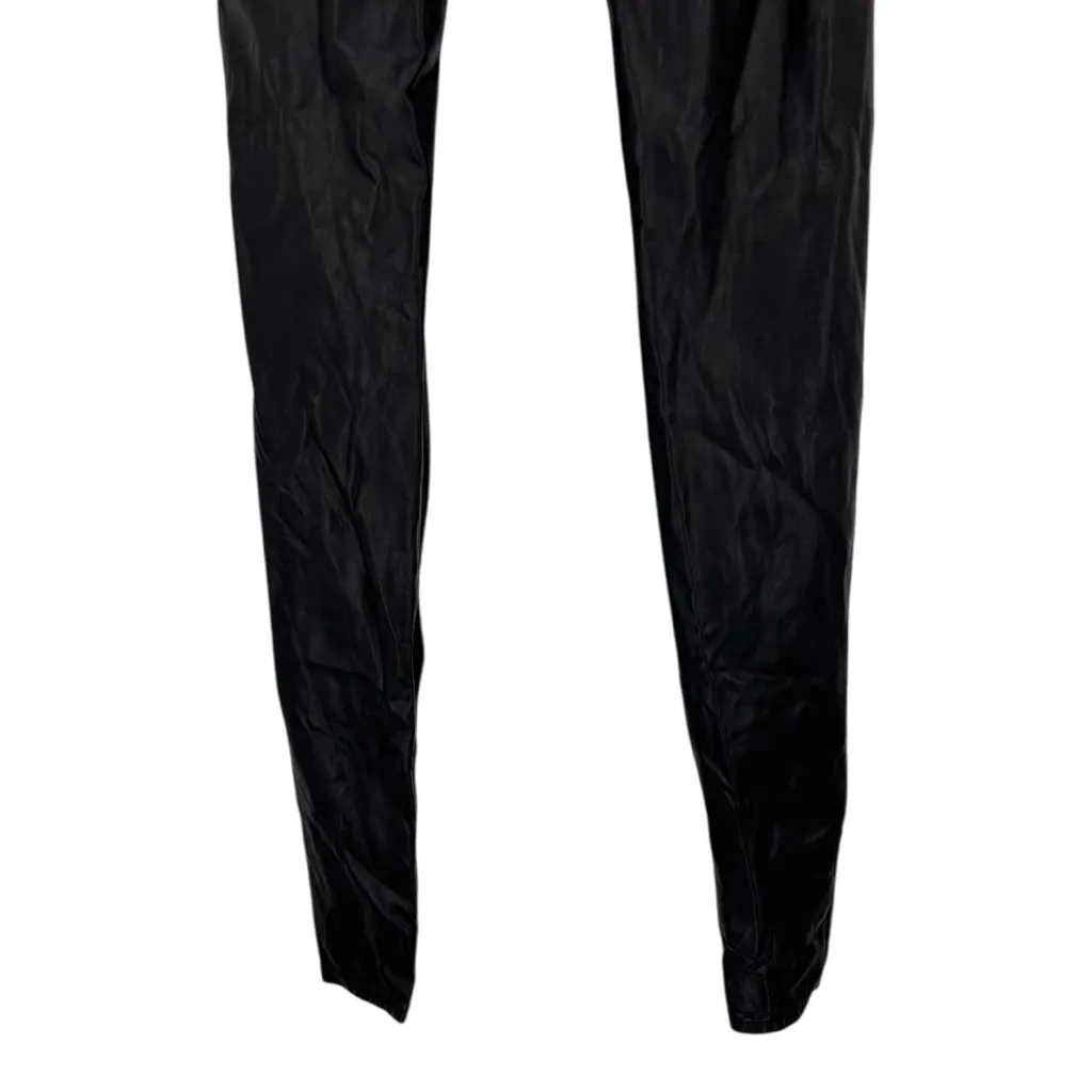 Wilfred Free Daria Pant High-waisted Vegan Leather Leggings in Black Small - Image 7