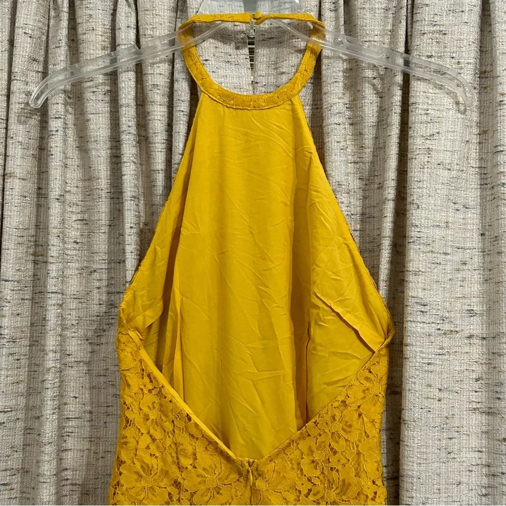 Superdown Lace Halter Mini Dress - Image 10